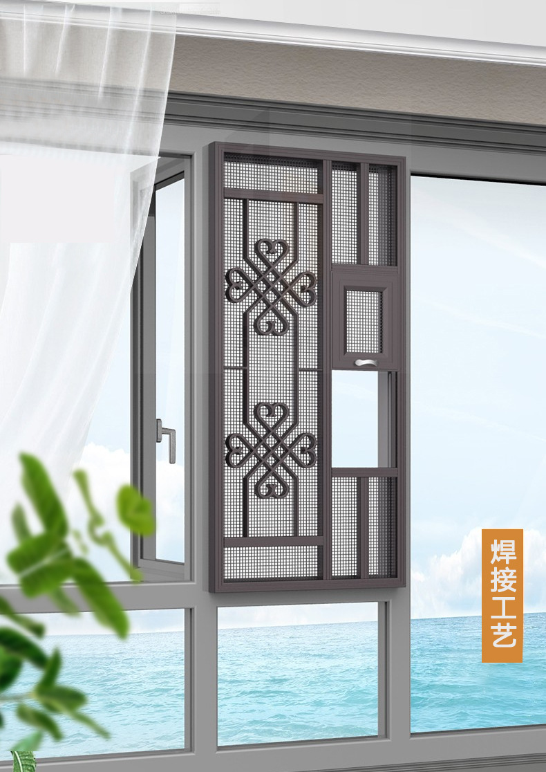 定制一体铝窗花隔断镂空铝板平开窗玄关雕花铝板装饰铝合金窗花