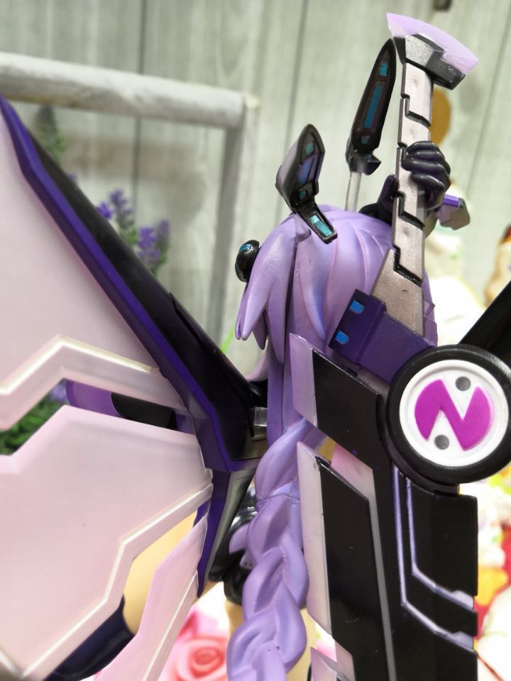 手办批发 超次元游戏 海王星 紫色之心战斗版1/7. 公仔 模型 摆件