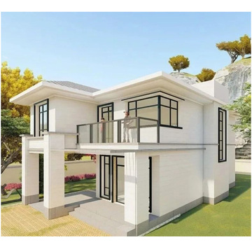 轻钢别墅安装农村快拼轻钢房活动房集成房设计及全套房屋材料