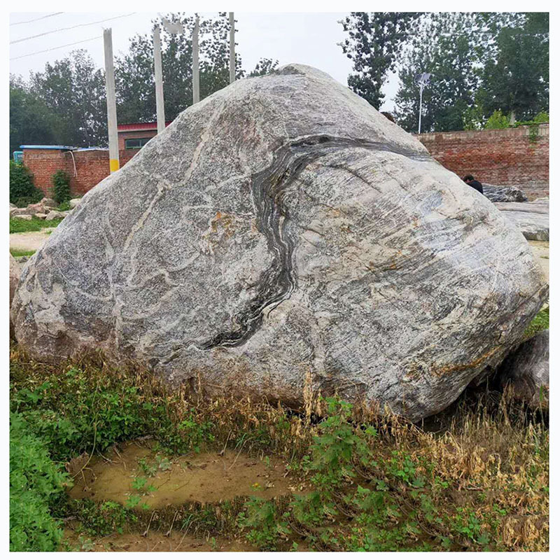 曲阳园林雕塑 大型草坪石公园石头摆件风景石免费刻字定制景观石
