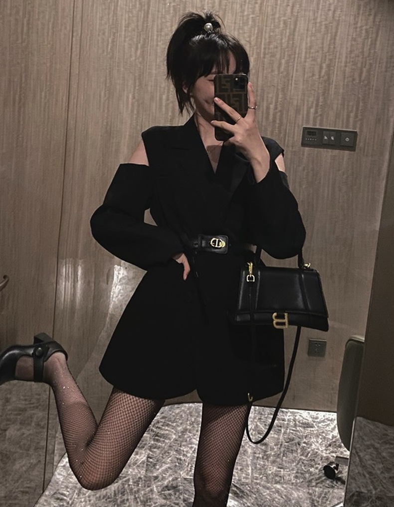 越蝶潮人秋冬圣诞新爆款镂空亮钻渔网连裤袜单品彩色钻袜w28