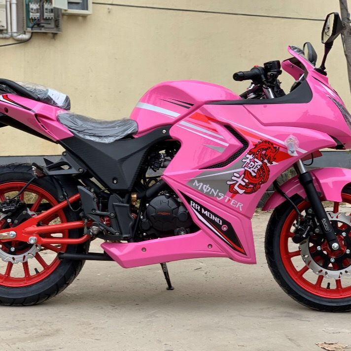 全新川崎小忍者国四电喷250cc摩托车趴赛地平线跑车可整车上牌