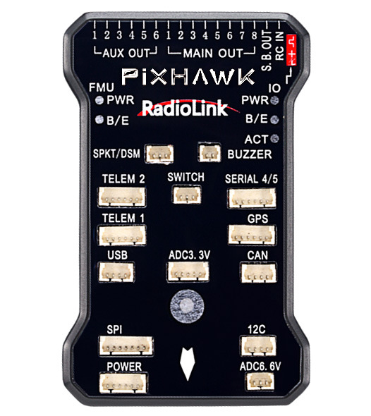 radiolink乐迪pixhawk开源pix飞控多轴固定翼直升机车船gps