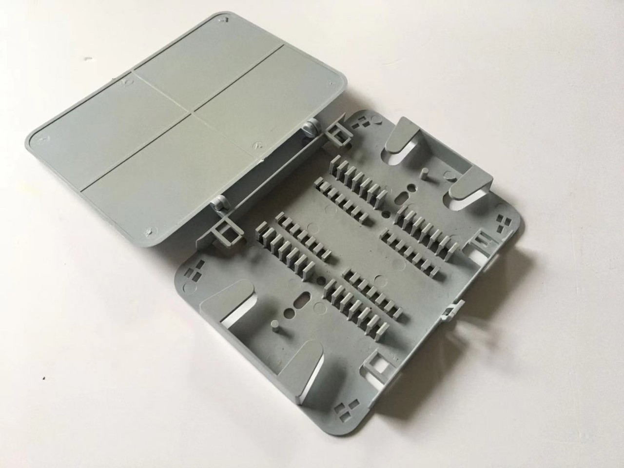 欣昊12芯24芯熔纤盘 光纤盘 塑料熔纤盘abs光缆熔接盘厂家直销