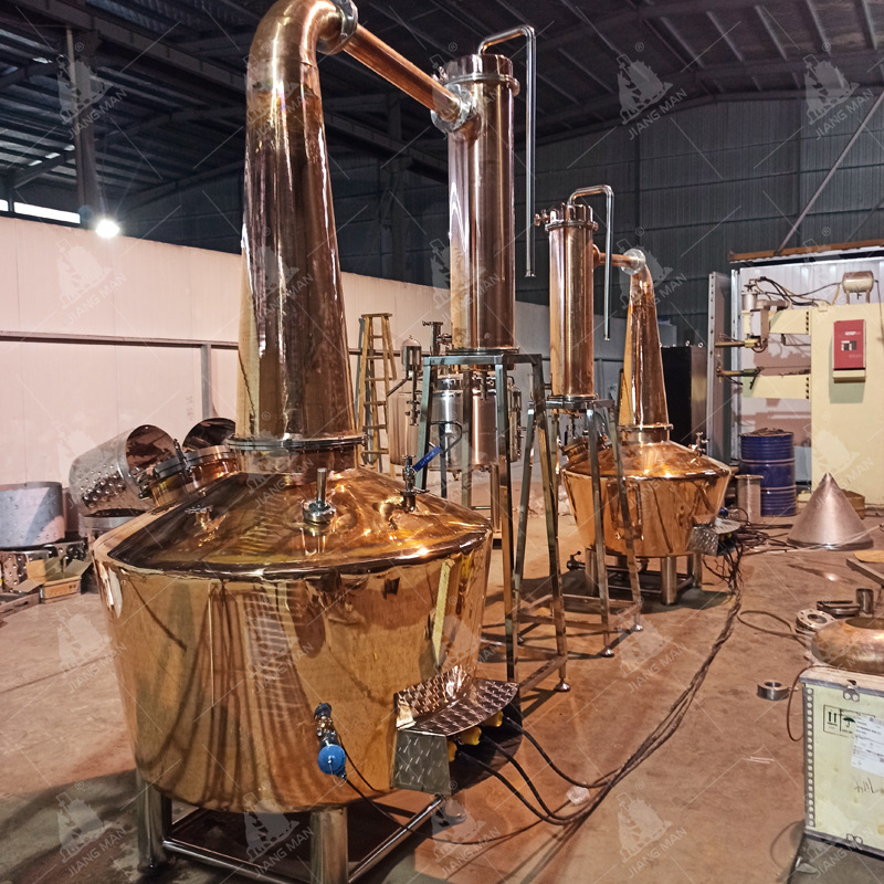 【厂家直供】威士忌酿酒设备 紫铜蒸馏 壶式蒸馏器,蒸馏设备