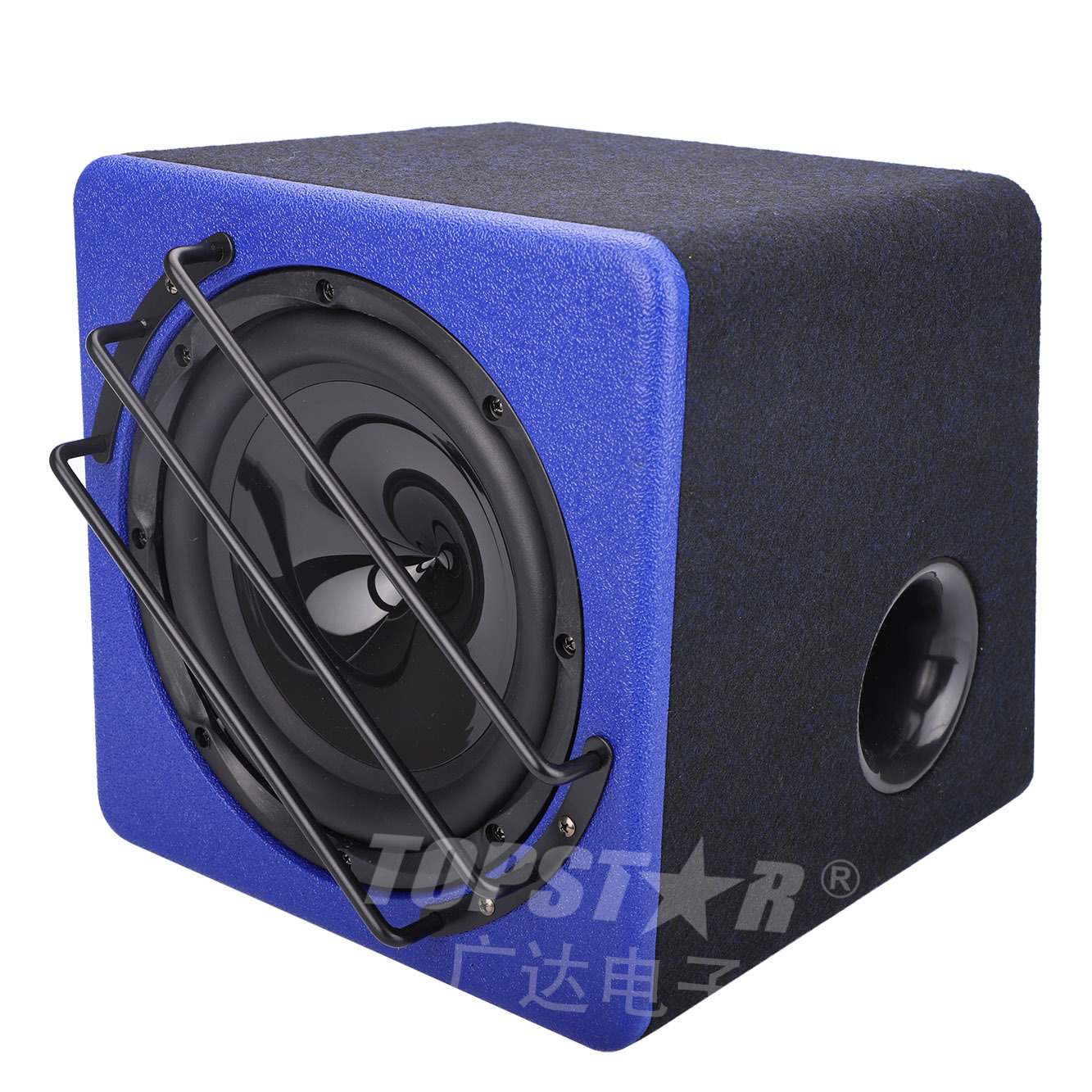 汽车低音炮10寸12v超重低音有源大功率功放改装音箱