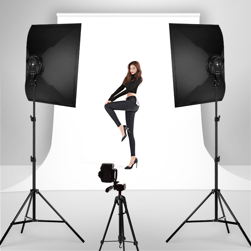 摄影拍照补光灯led柔光箱影棚静物产品拍摄灯光美食直播间布置室