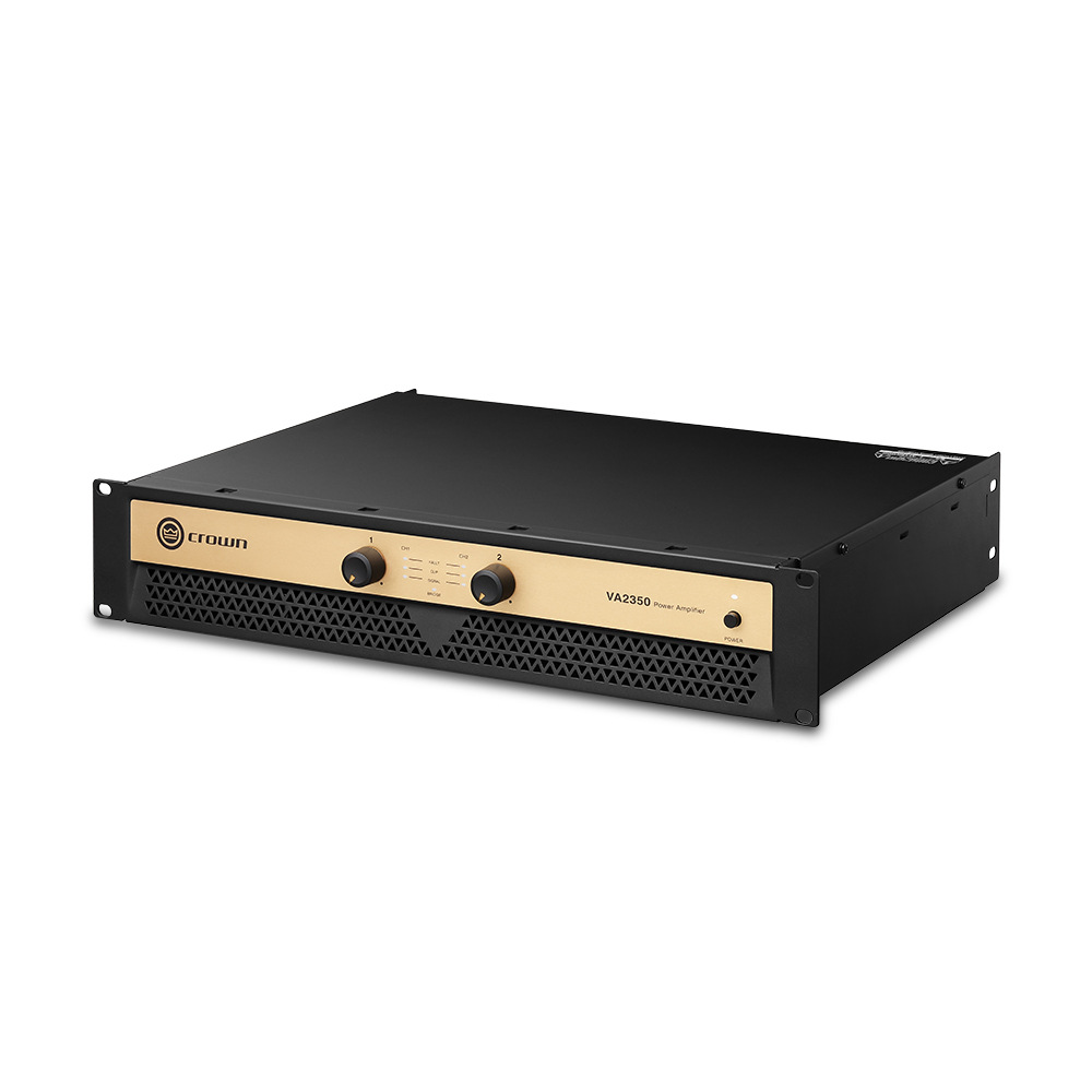 皇冠crown va2350 功率放大器会议舞台演出纯后级功放机专业音响