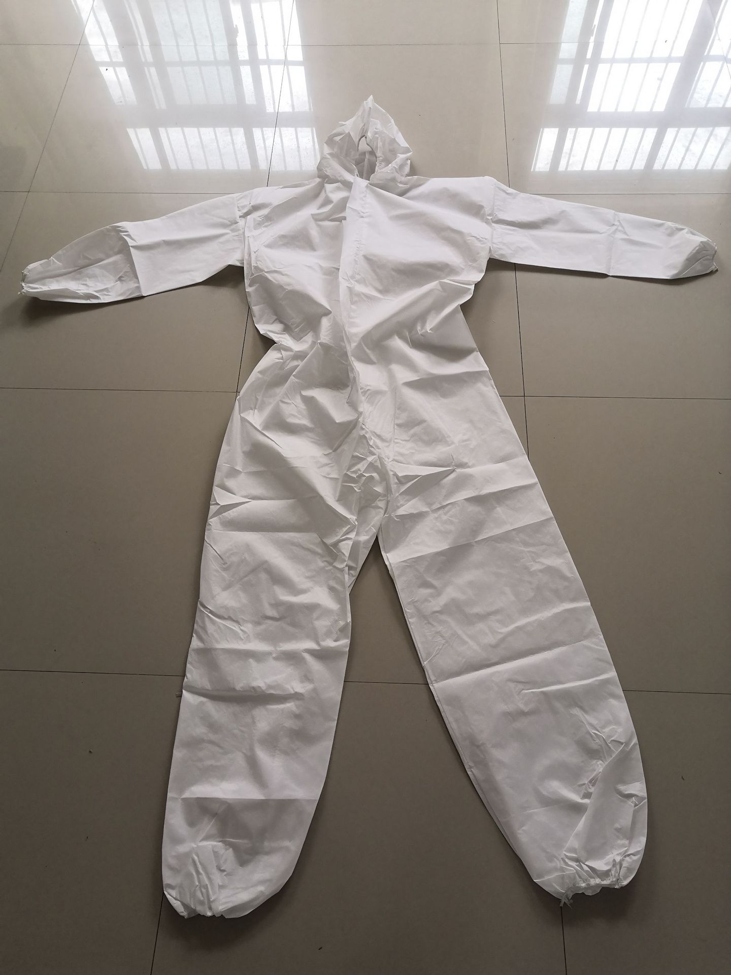 厂家现货63g 透气膜防护服,xl-xxl混批现货,非医用有fda