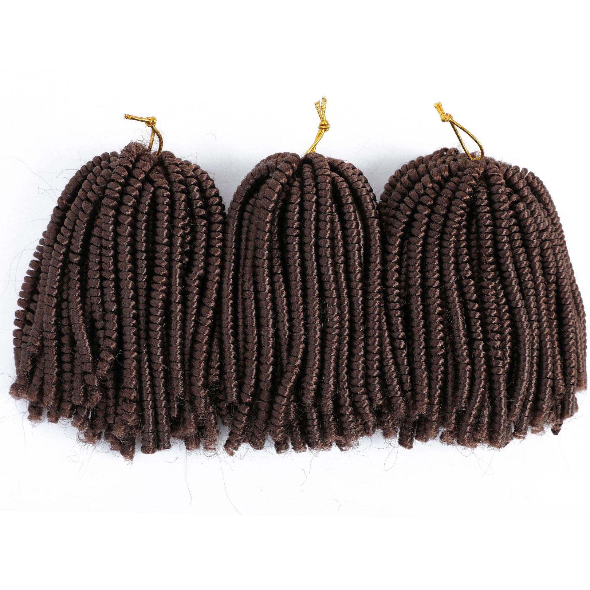 欧美假发亚马逊热款springtwist爆炸弹簧曲化纤假发钩针发