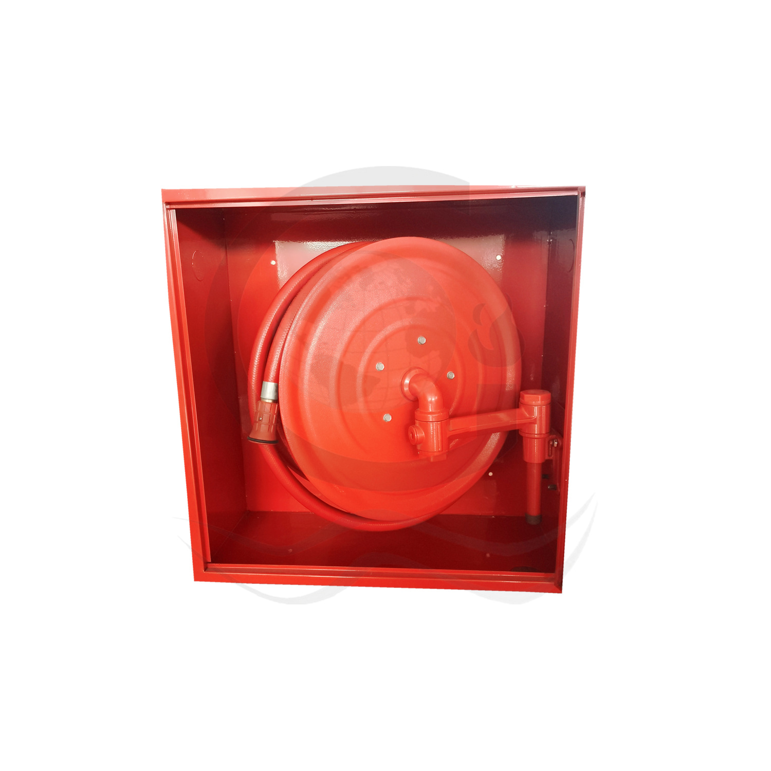 en671消防卷盘带箱子,25mm英式卷盘带箱子,30m英式消防卷盘