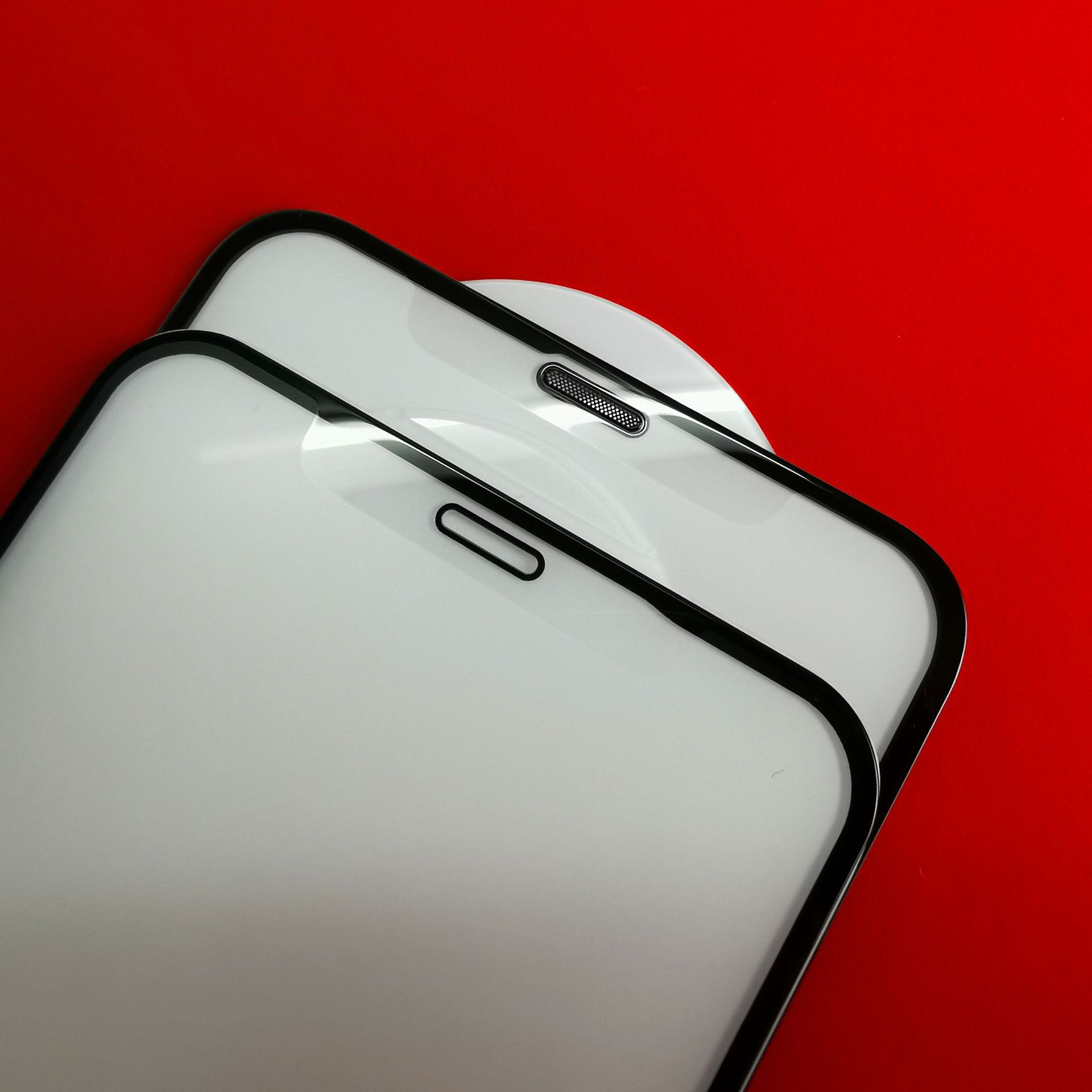 适用iphone11pro蚀刻磨砂亮边保护膜苹果11promax全屏磨砂钢化膜