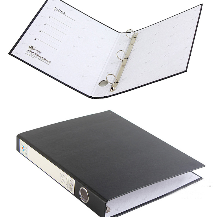 硬纸板活页夹a4 d型两孔三孔四孔文件夹 3孔2孔4孔活页资料快劳夹