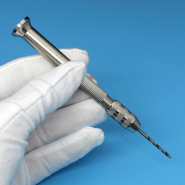 手动打孔钻 手捻钻手工钻文玩木工模型diy工具钻眼打孔器迷你手钻