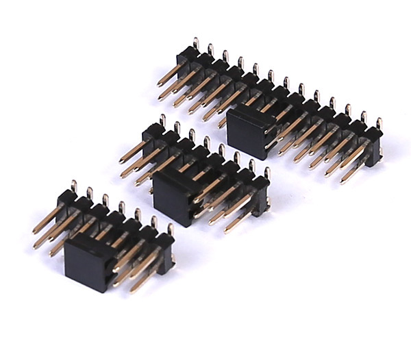 智能锁家居物联网1.27mm排母排针贴片smt 双排4p 10p 14p排针排母