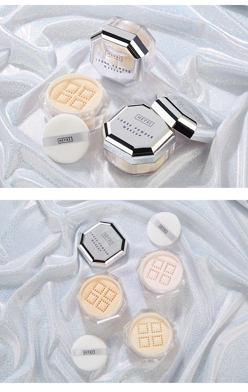 抖音快手蕾哈娜同款雾面哑光散粉定妆粉防水持久不脱妆一件代发