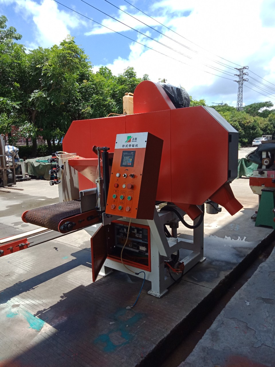 卧式带锯/带锯机/二手卧式带锯机/二手木工机械