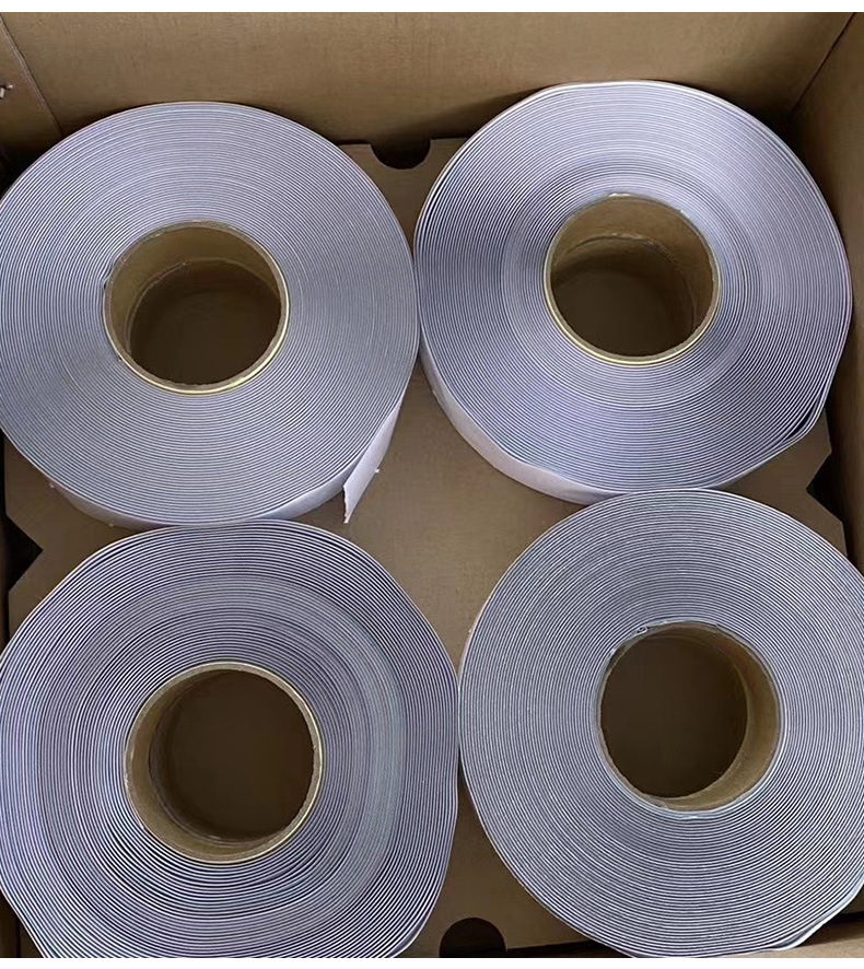 单面铝箔丁基胶带无纺布密封胶条双面防水胶布中空玻璃彩钢板搭接