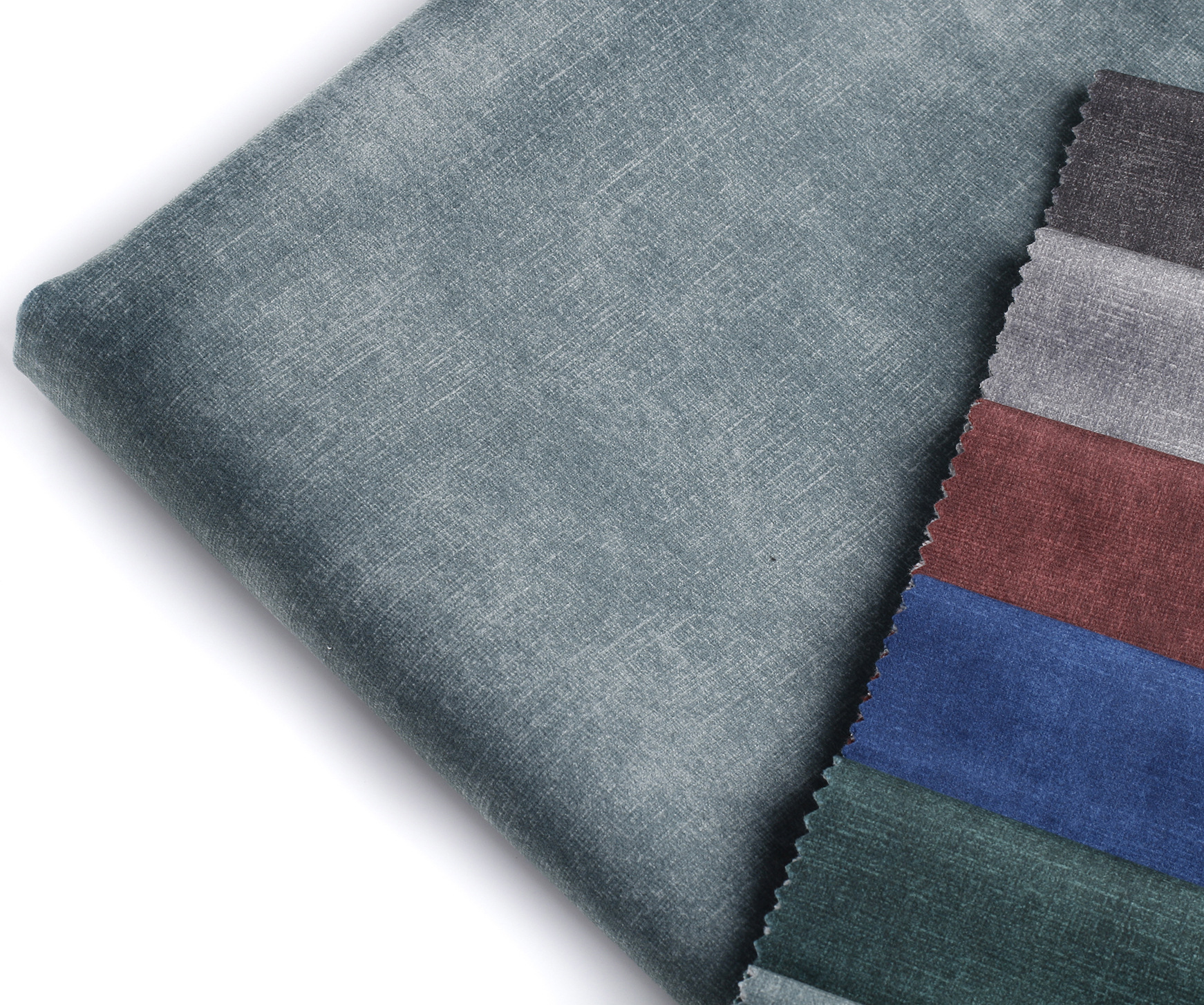 印花荷兰绒优质天鹅绒面料沙发面料厂家直销