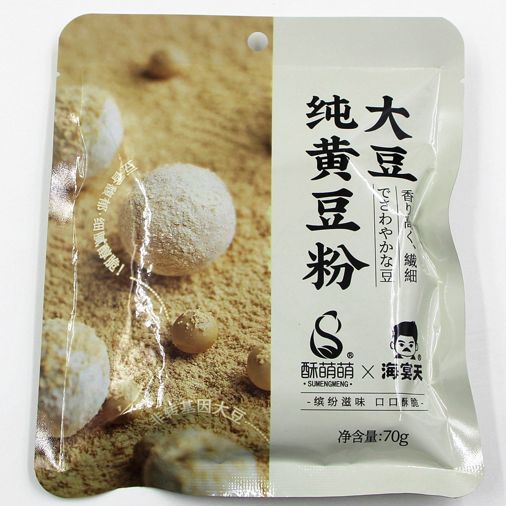 酥萌萌浓浓奶香豆粉豆 好吃美味70g出口日本 香甜口味休闲零食品