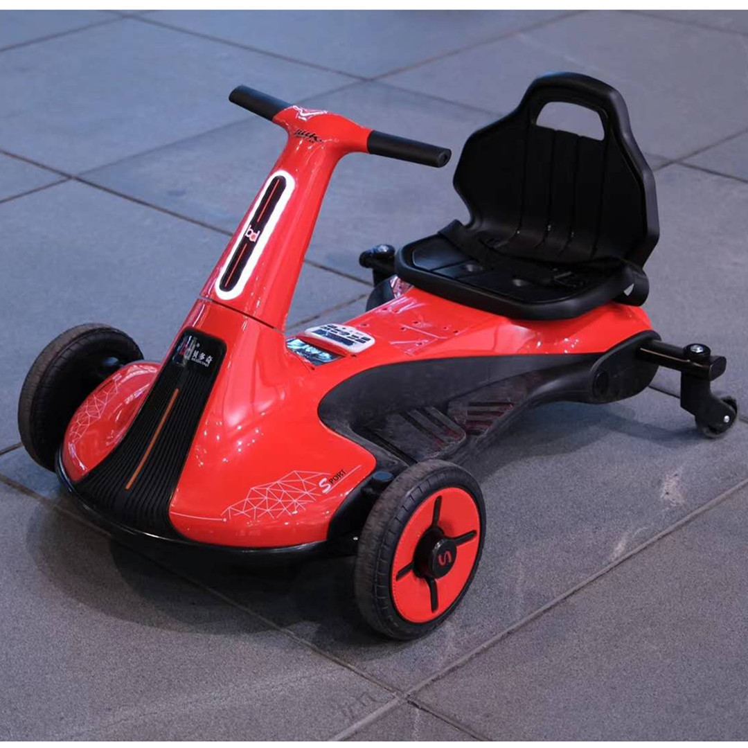 贝多奇新款卡丁车 儿童电动四轮漂移车 可坐人男女宝宝童车