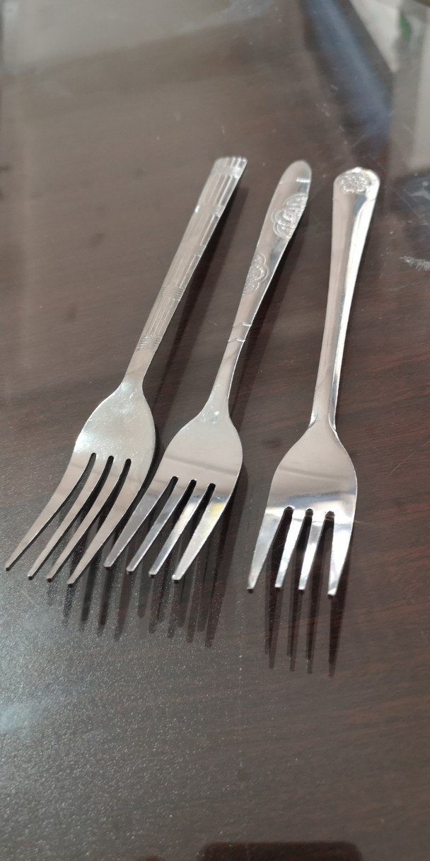 热卖款加厚1号叉子水抛小铁叉子厂家直销