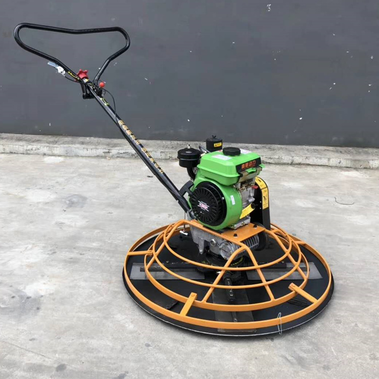 混凝土路面手扶式抹光机 汽油大圆盘磨光机 水泥地面抹平机
