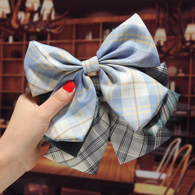 日系jk大蝴蝶结发夹网红超仙后脑勺发卡韩国顶夹ins夹子头饰