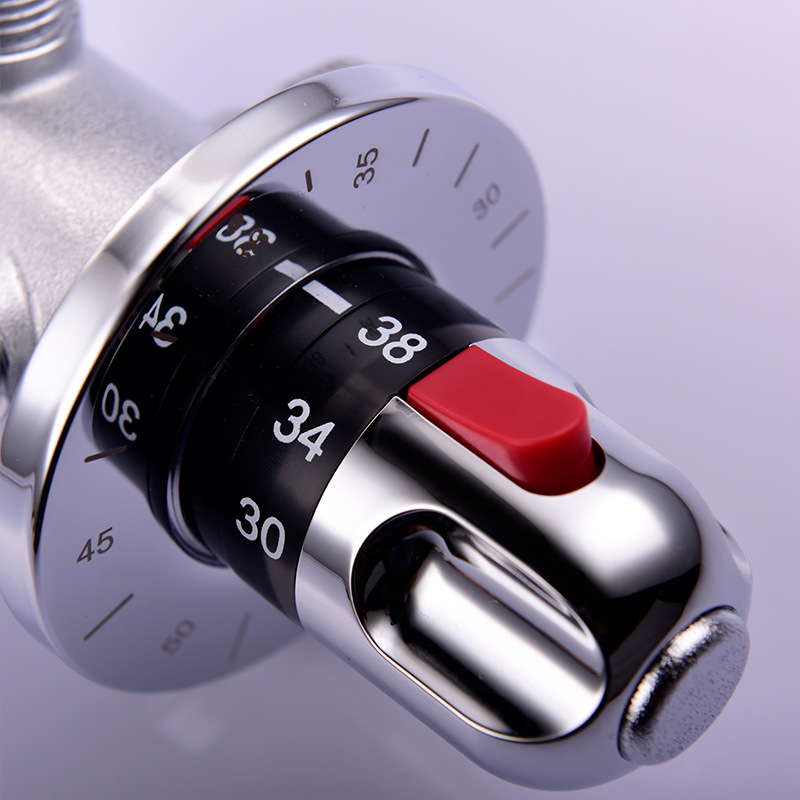 ctm505 恒温混水阀 明装淋浴太阳能 铜恒温阀 花洒龙头温控阀