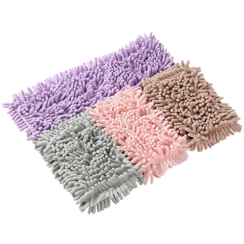 Factory Direct Sales Chenille Yarn Mop Head Cleaning Tablet Mop Replacement Cloth Cross-Border Accessories Wholesale