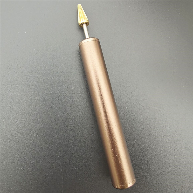彩色油边工具 手持边油笔纯铜边油盒边油棒 打磨条上胶棒