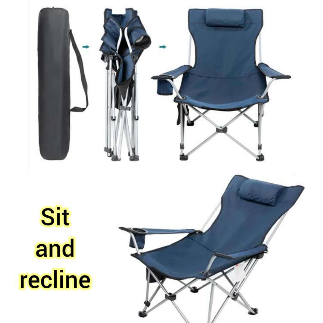 Outdoor Folding Chair Office Lunch Break Bed Portable Camping Beach Chair Lightweight Picnic Camping Fishing