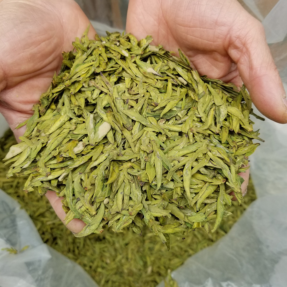 明前龙井2021新茶 杭州富阳龙井43号品种 黄版浓豆香茶叶散装绿茶