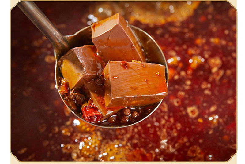 爽亚爽鸭血300g火锅食材麻辣烫毛血旺盒装鸭血商用批发