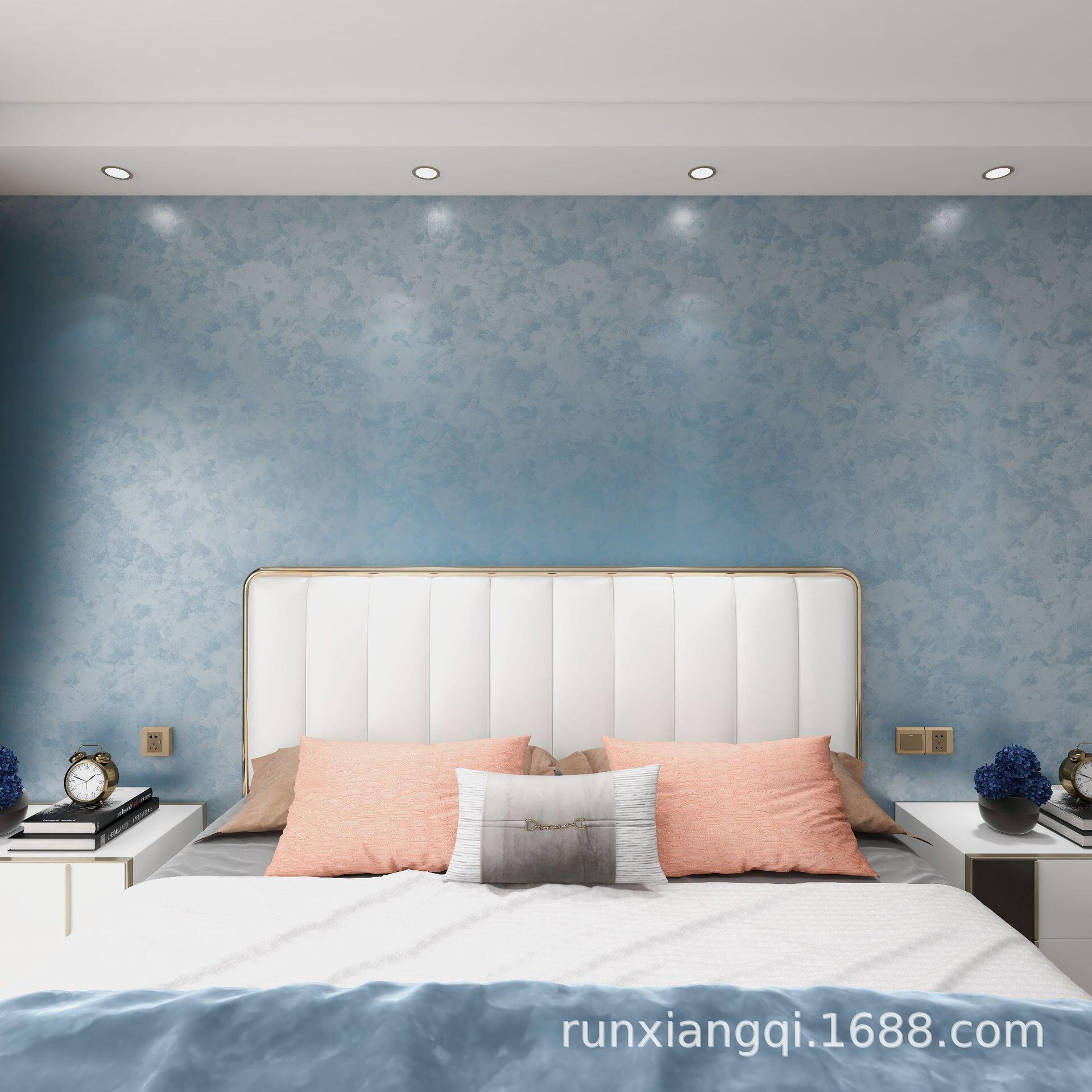 【润亮艺术漆厂家】天鹅绒艺术涂料水性丝绒珠光漆内墙漆