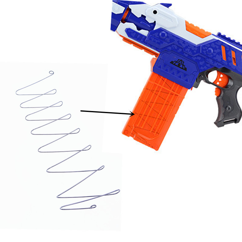 专业生产软弹枪压缩弹簧 水弹枪玩具弹簧矩形弹簧扁簧 支持定制