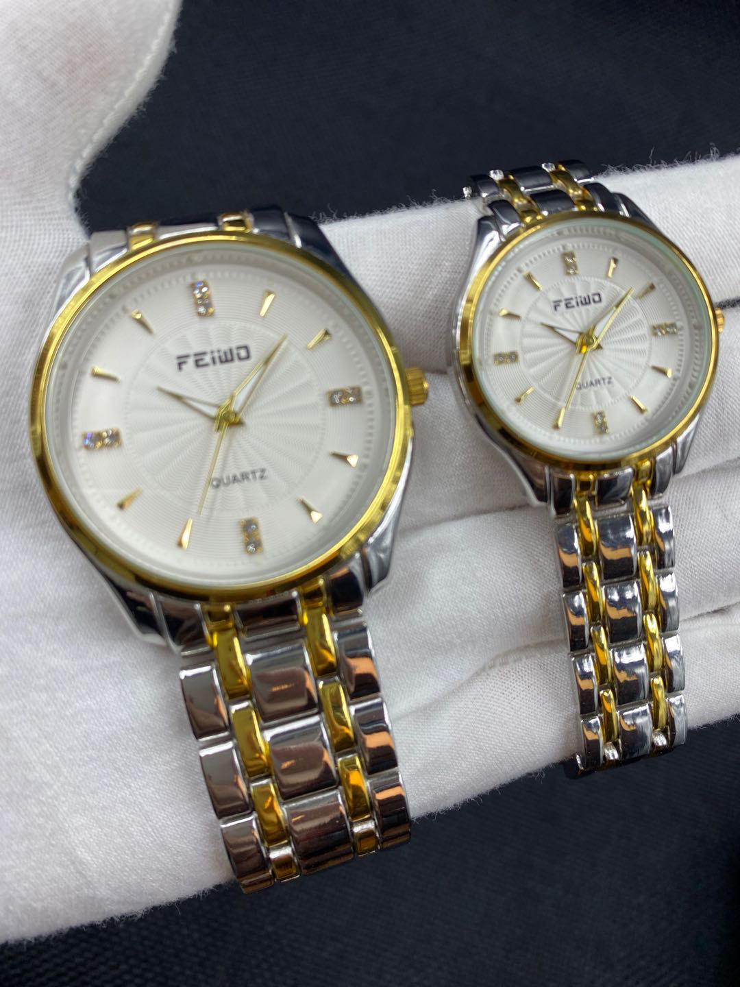 飞沃 情侣手表 夜光 时尚男女表 促销表 礼品表 现货手表批发防水