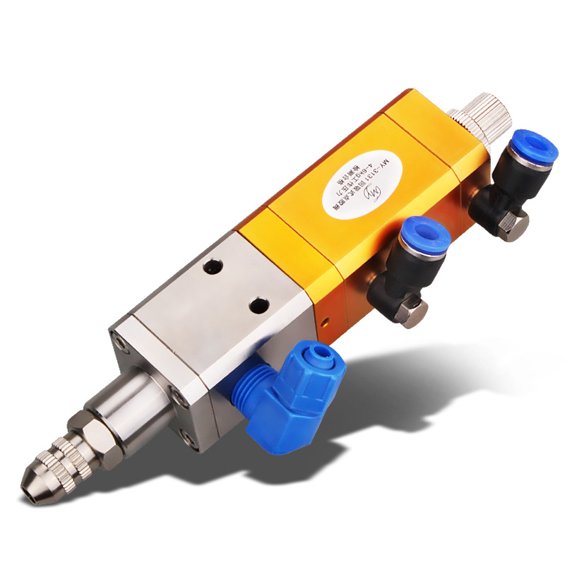 my3131精密可调气动单液硅胶涂胶不锈钢大流量提升回吸式点胶阀