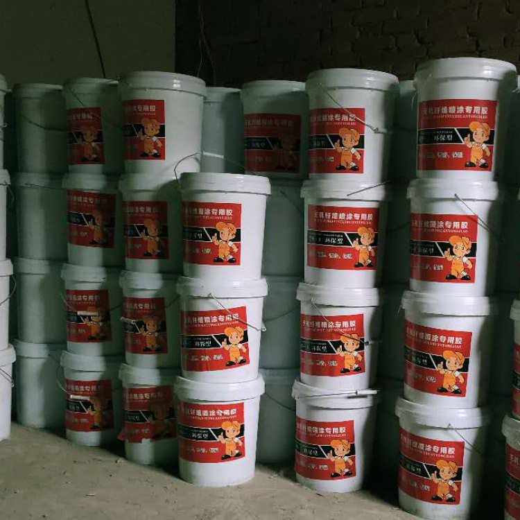 无机纤维喷涂胶 工程墙体纤维喷涂胶 吸声降噪纤维喷涂胶隔音材料