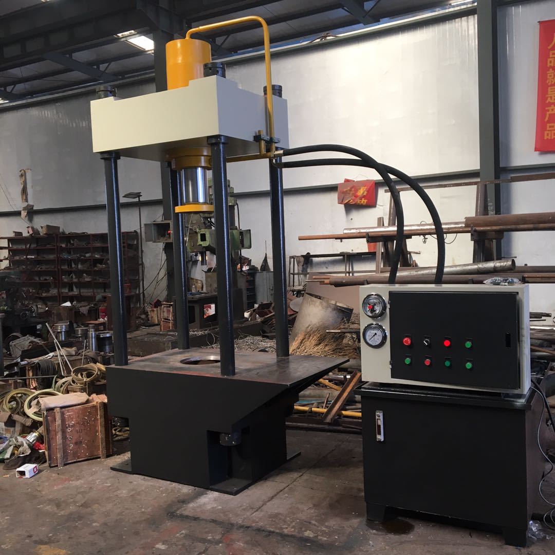 一海重工供应32300吨两梁四柱压力机轴承装压机械维修主轴校正