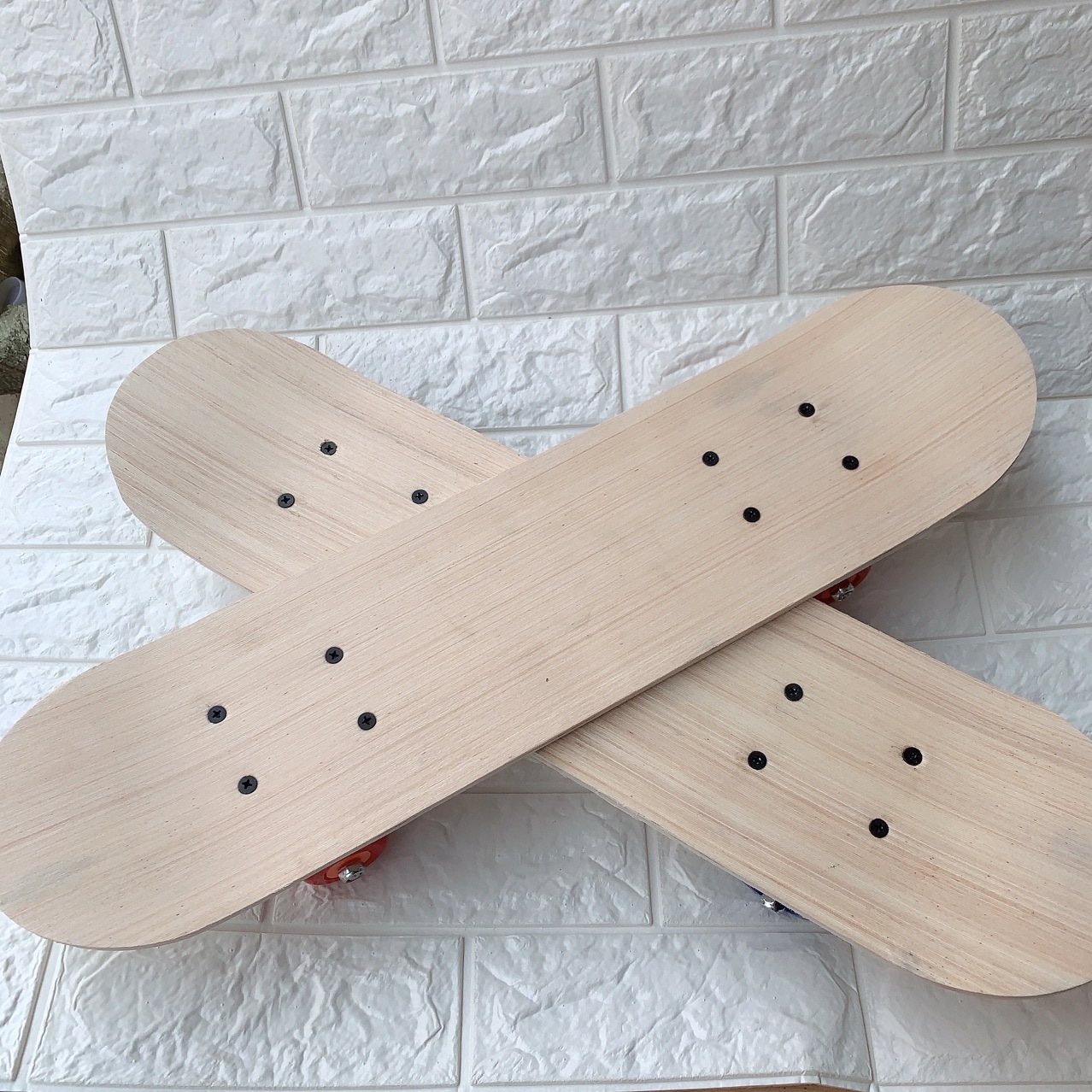 儿童绘画滑板 手工创意diy空白木质滑板 幼儿园亲子 暖场活动专用