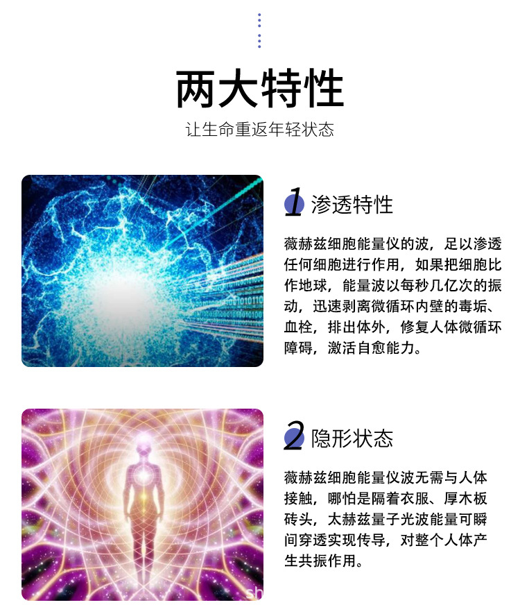 太赫兹量子光波细胞热疗能量排湿寒持续发热消融小钢炮理疗热炙仪