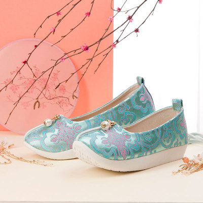 2020新款鞋子古风布鞋汉服女鞋登云履古装戏服鞋平底鞋