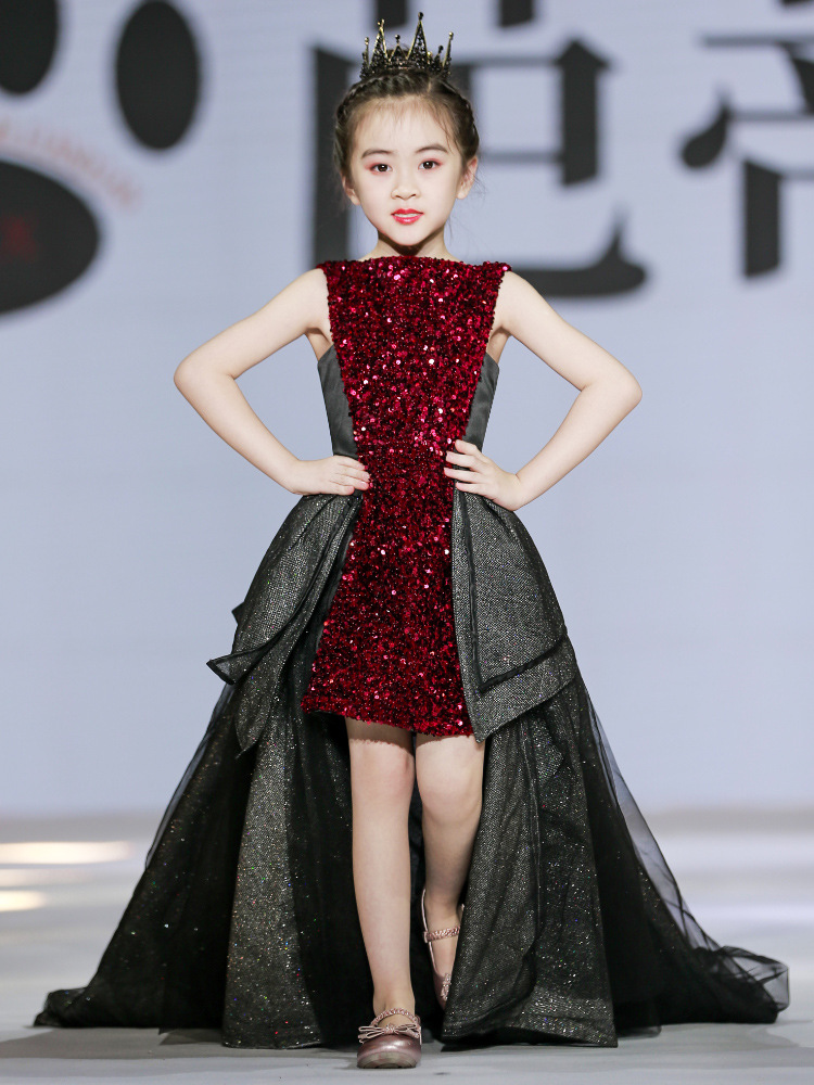 儿童冬装演出服