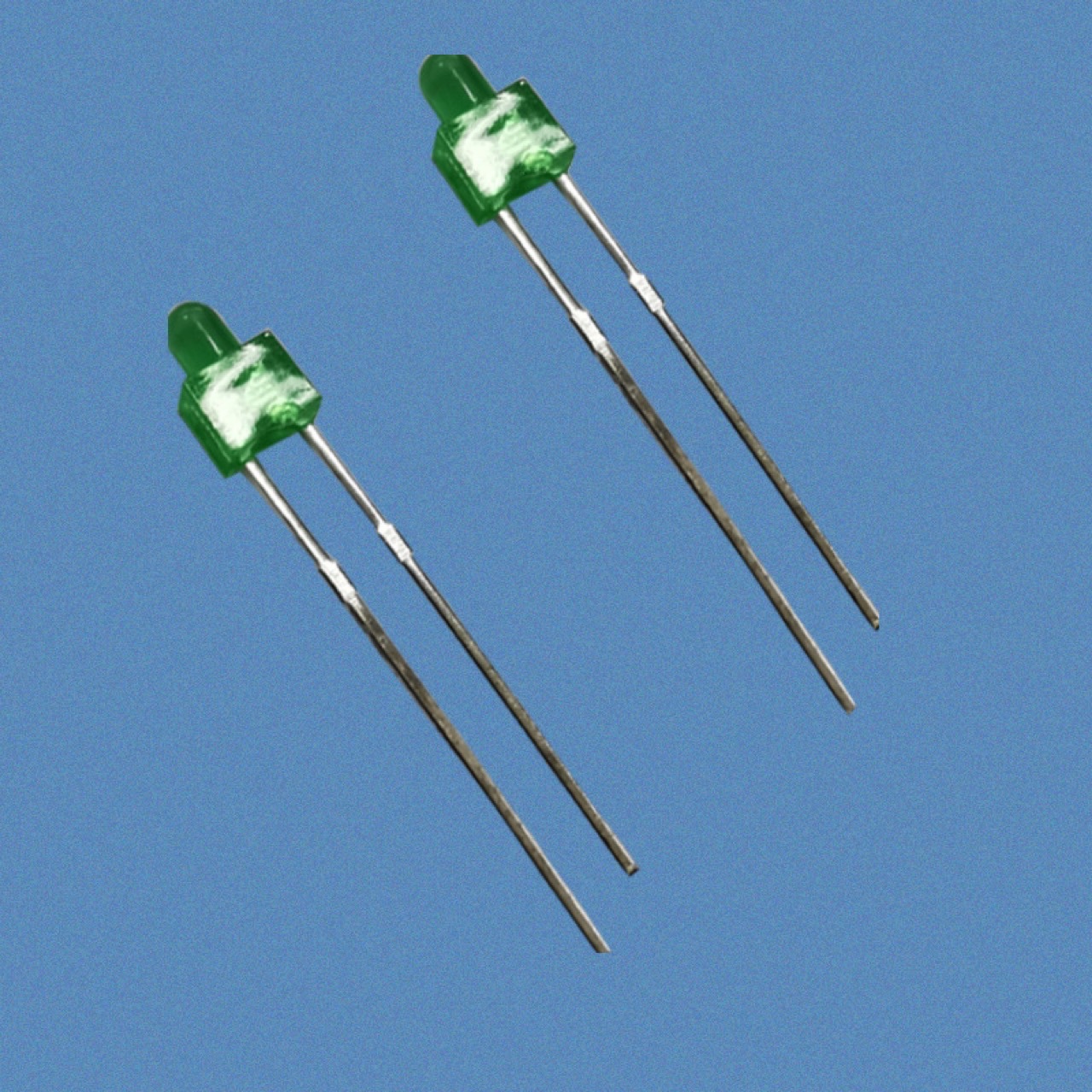 f2绿发翠绿 奶嘴型led灯珠 直插灯珠 2mm 绿发翠绿 f2绿光指示灯