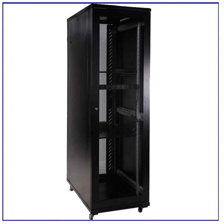 网络服务器机柜36u加厚 供应19英寸网络机柜 移动配电机柜批发