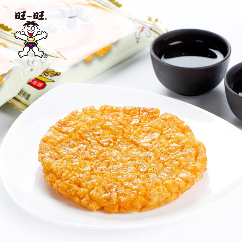 旺旺大米饼135g 休闲零食品校园超市一站式爱尚批发