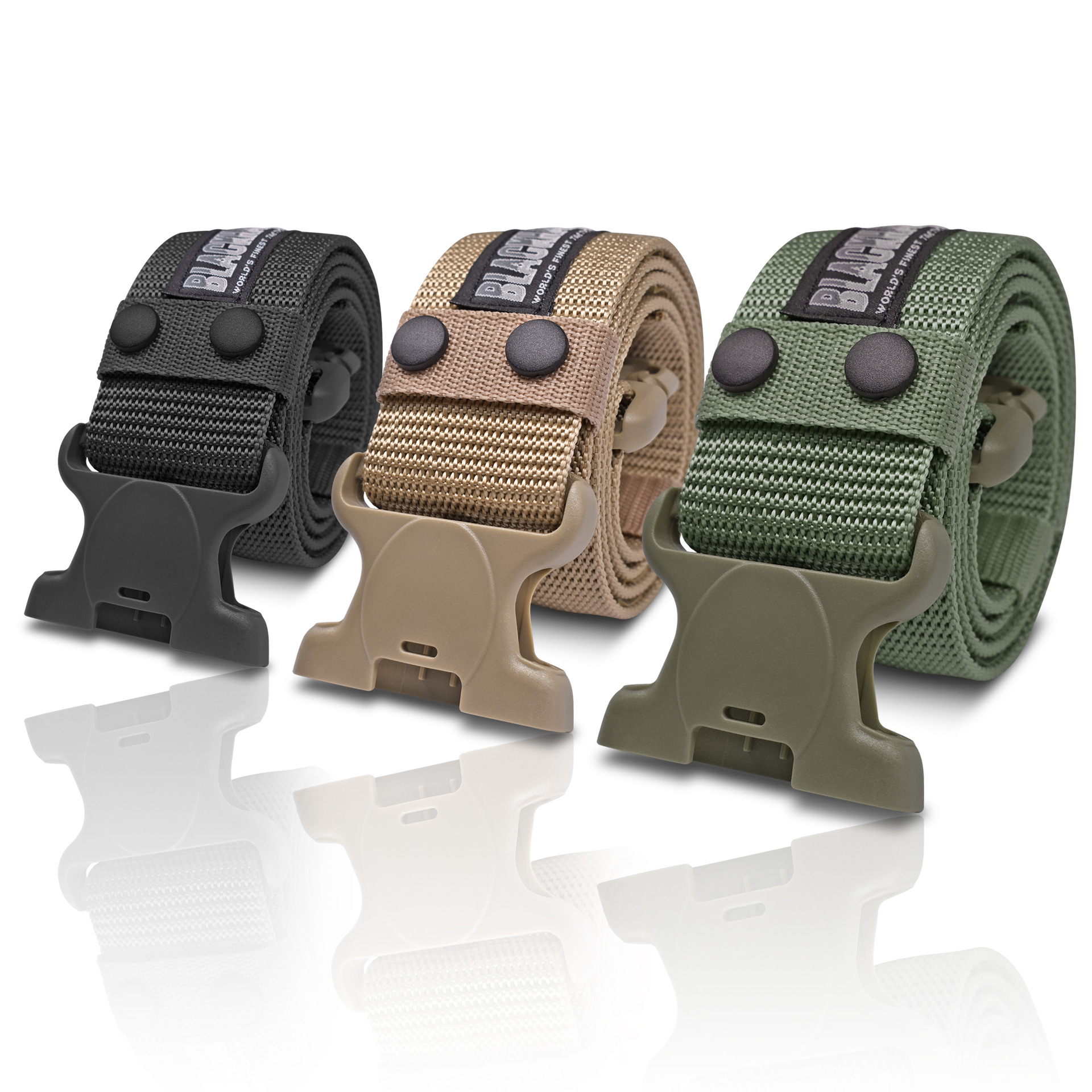 5宽厂家供应学生军训腰带户外编织腰带美式保安战术外腰带现货