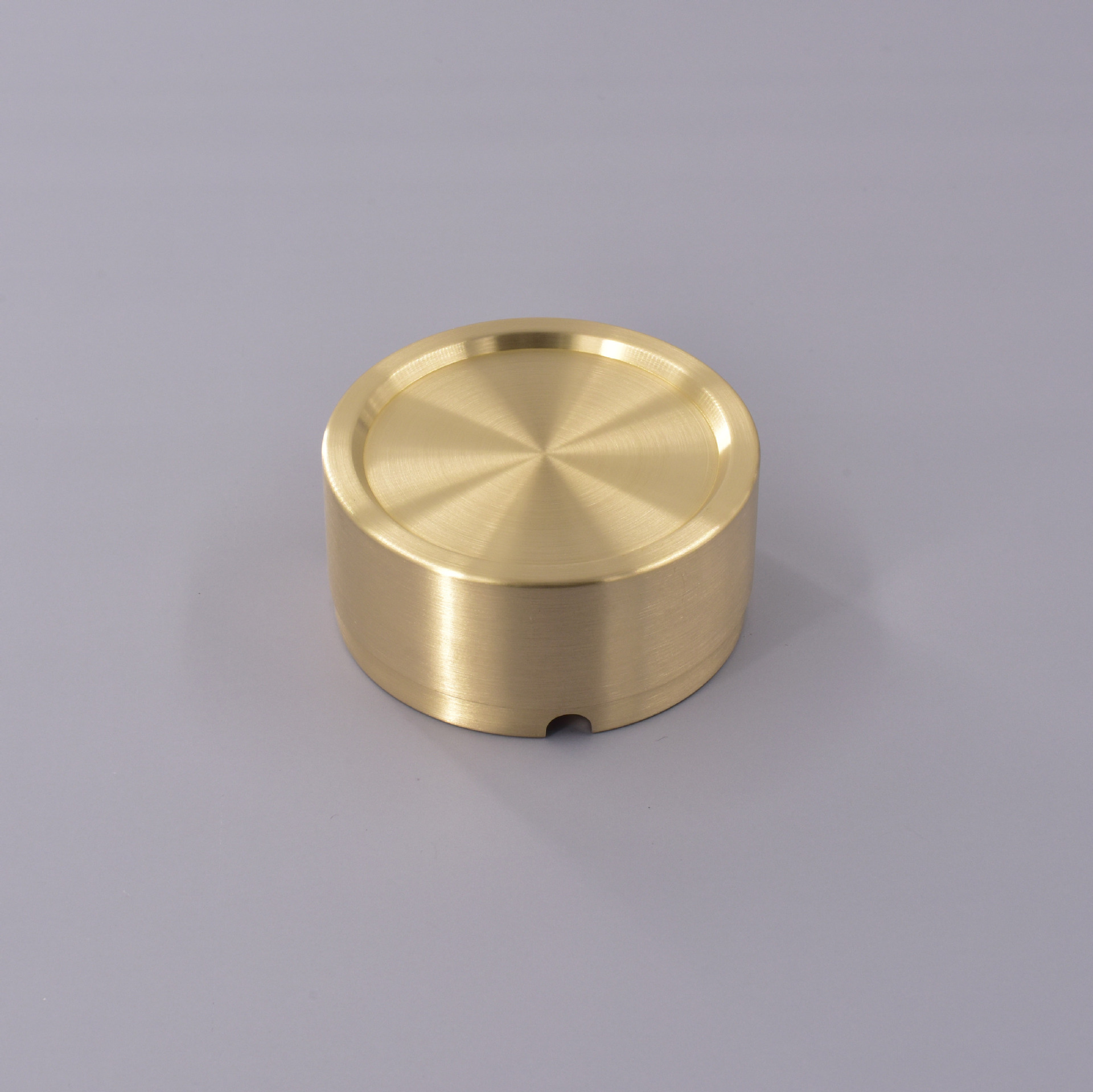 黄铜烟灰缸带盖子防风防吹灰工厂批发一件代发89mm72mm源头工厂