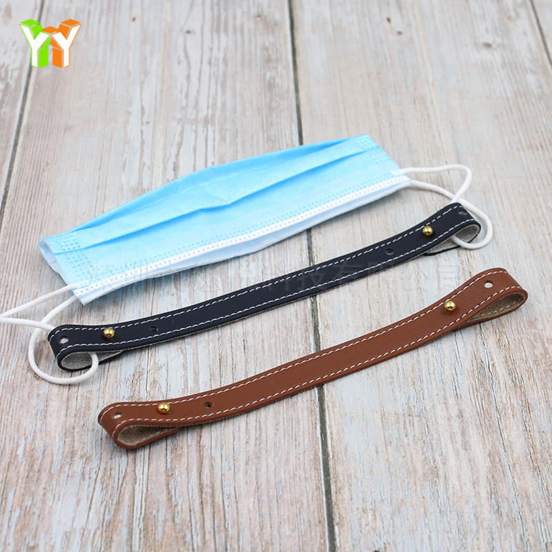 一件起批 日韩随身皮革口罩延长带 口罩绳调节带 防勒口罩神器